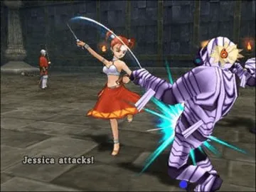 Dragon Quest VIII - Journey of the Cursed King screen shot game playing